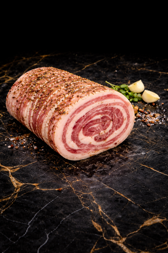 Panchetta de veau maison