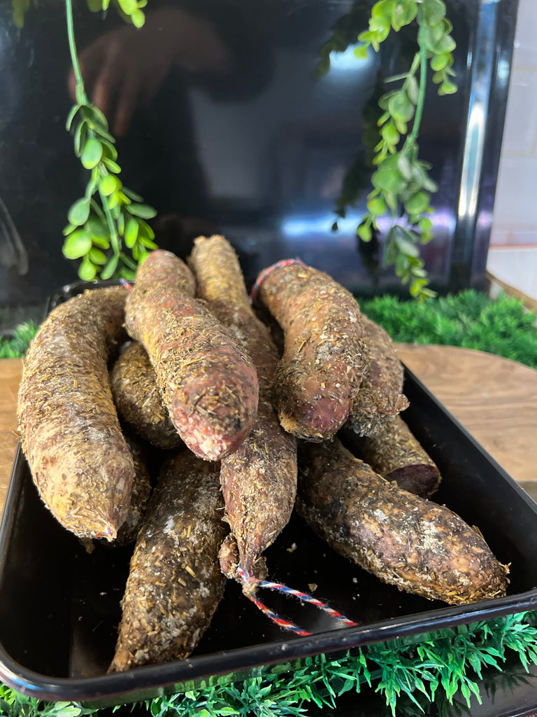 Saucisson sec de Boeuf maison