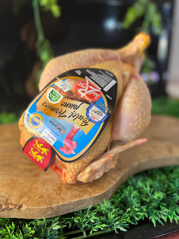 Poulet fermier entier LABEL rouge