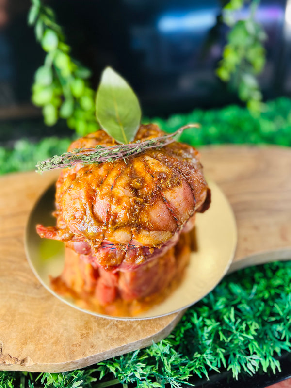 Melon d’agneau farcie ( Poitou Charente ou Label Rouge selon arrivage)