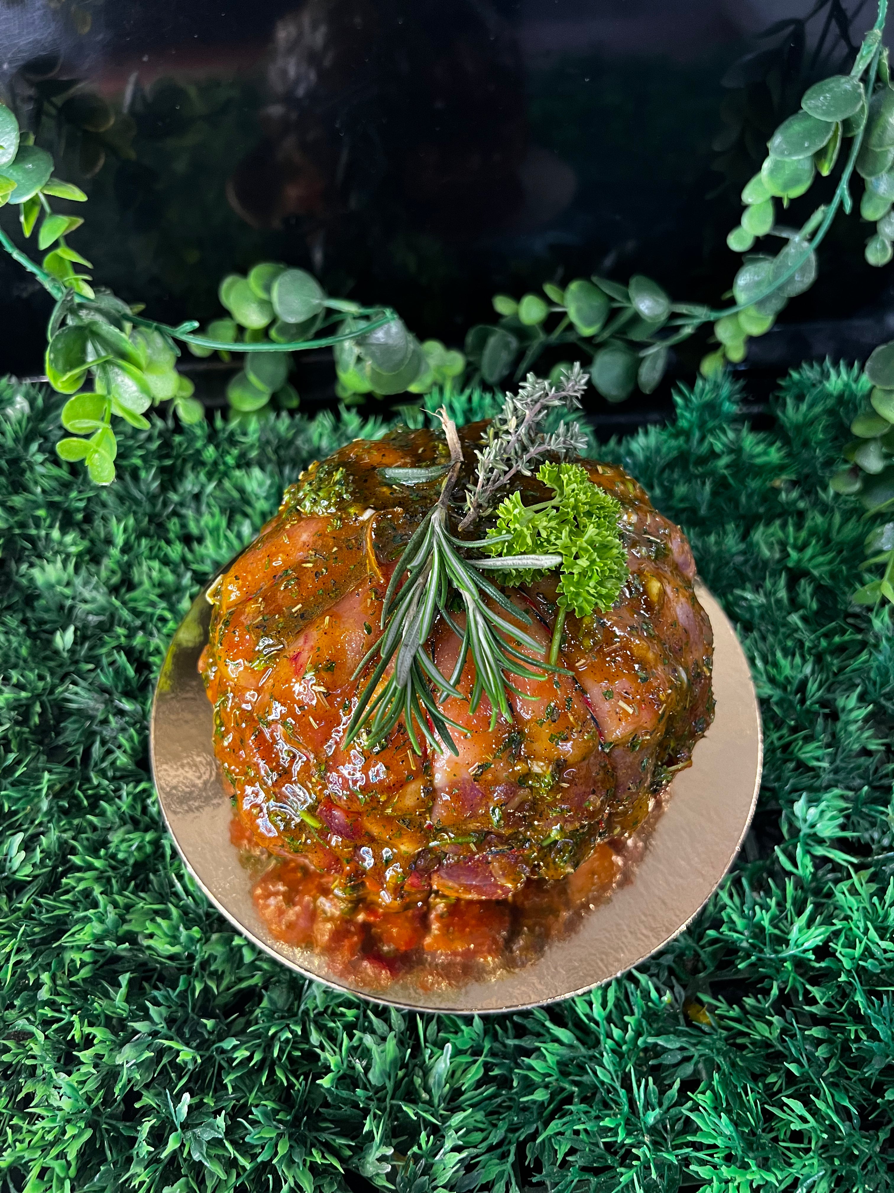 Melon d’agneau farcie