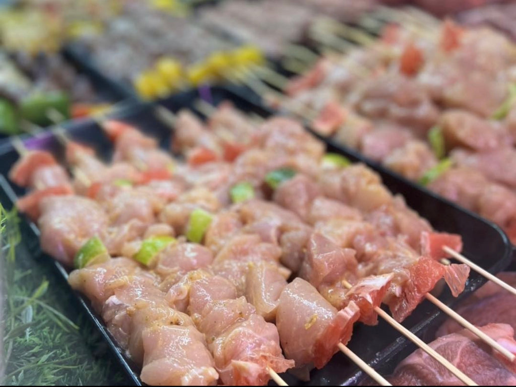 Brochette de poulet mariné 500g
